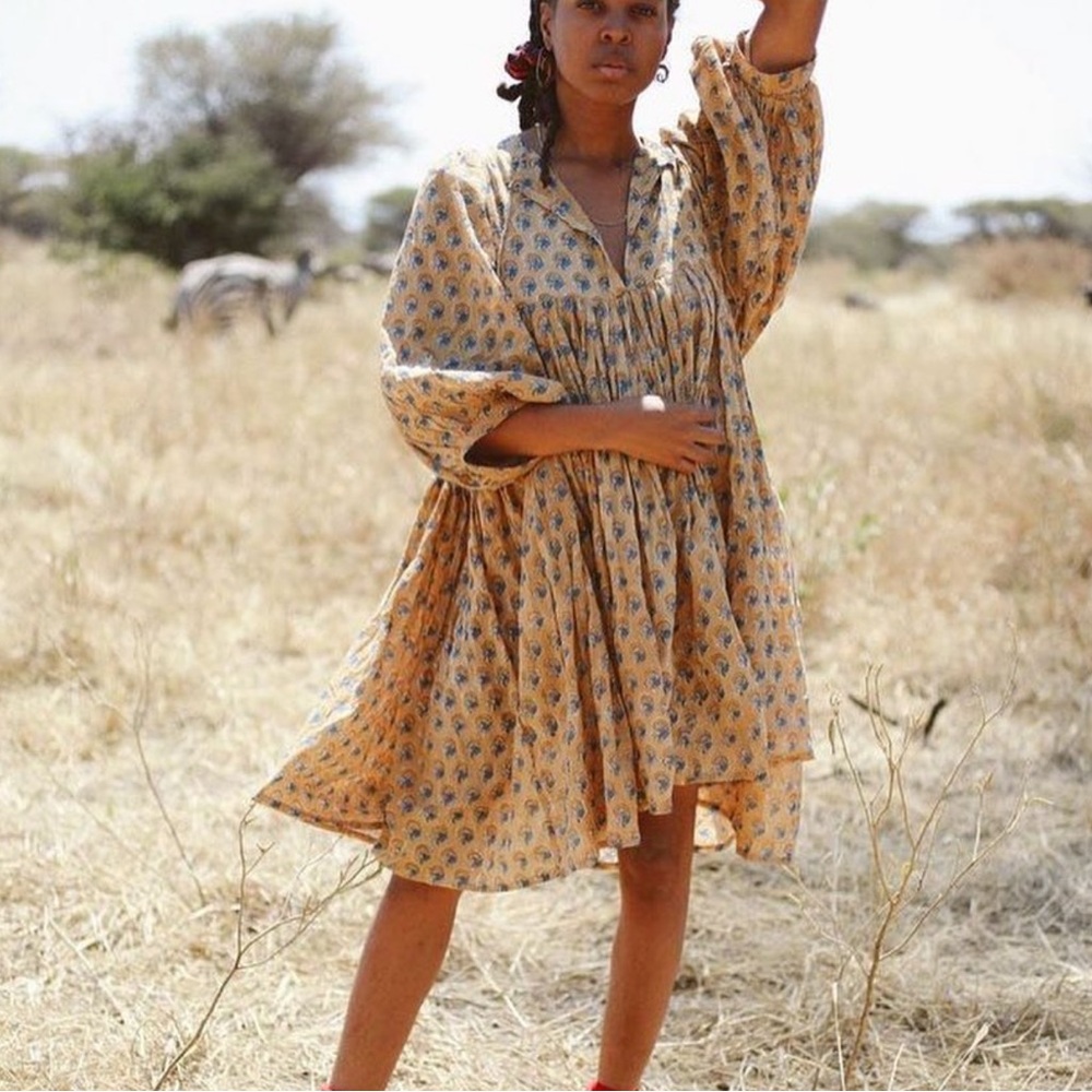 Daughters of India Kyra Sandalwood dress XL